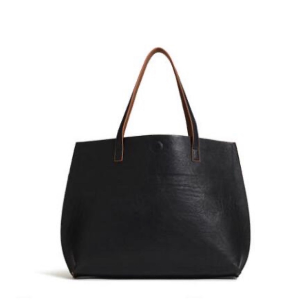 Reversible Tote Bag w/ removable pouch
